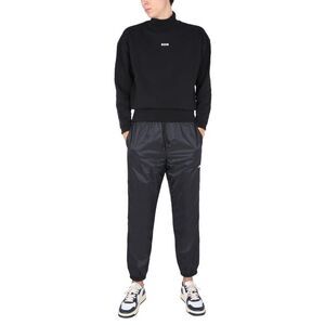 MSGM Men's Technical Drawstring Track Pants Men BLACK